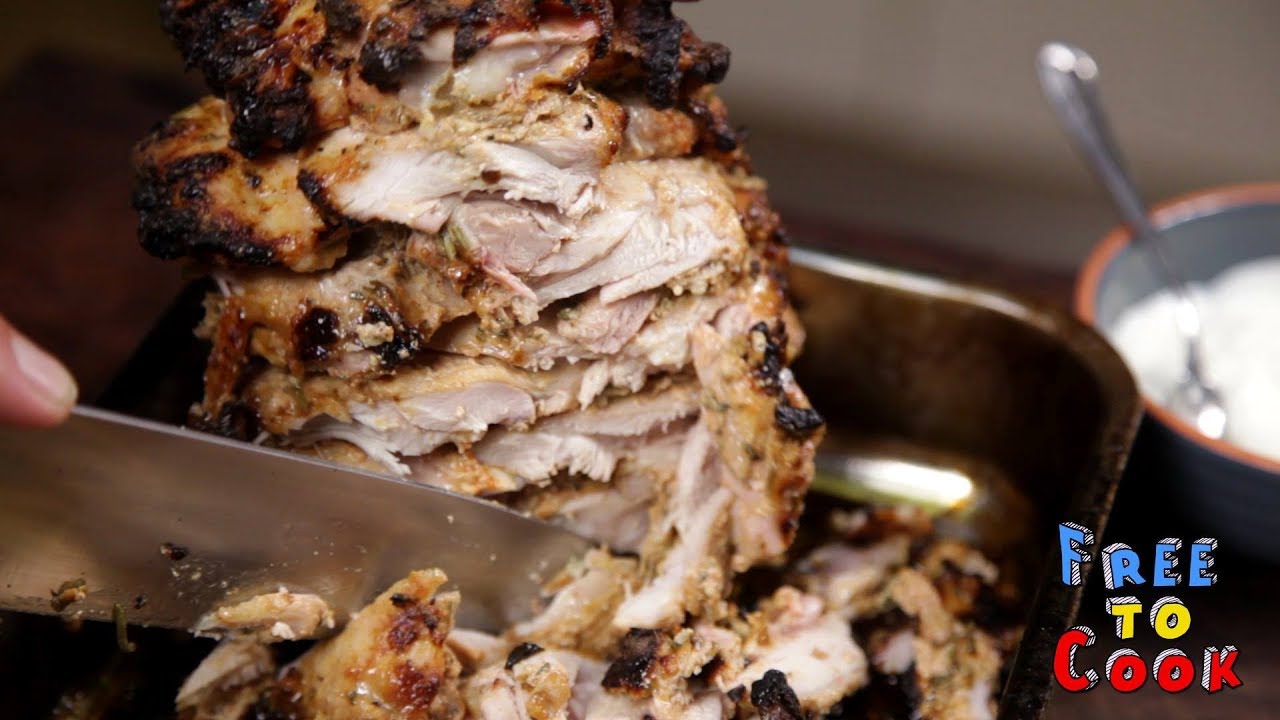 How To Cook A Chicken Gyros Youtube