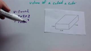 Volume of a cuboid and cube  Corbettmaths