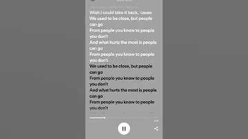 People You Know Selena Gomez Lyrics 