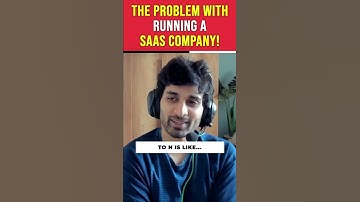The Problem With Running a SaaS Business Ft. Varun Mayya, Founder Scenes