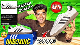 Unboxing *ADIDAS SAMBA*(Master Quality)🔥 | Foothunk Shoes Review ❤️
