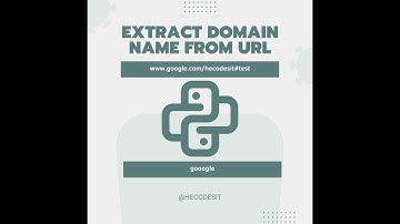Python get Domain Name From URL