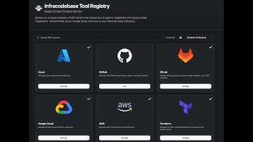 Infracodebase x AWS · Azure · GCP · GitHub · GitLab · Terraform | Easy MCP Integration