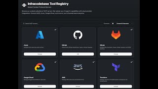 Infracodebase x AWS · Azure · GCP · GitHub · GitLab · Terraform | Easy MCP Integration