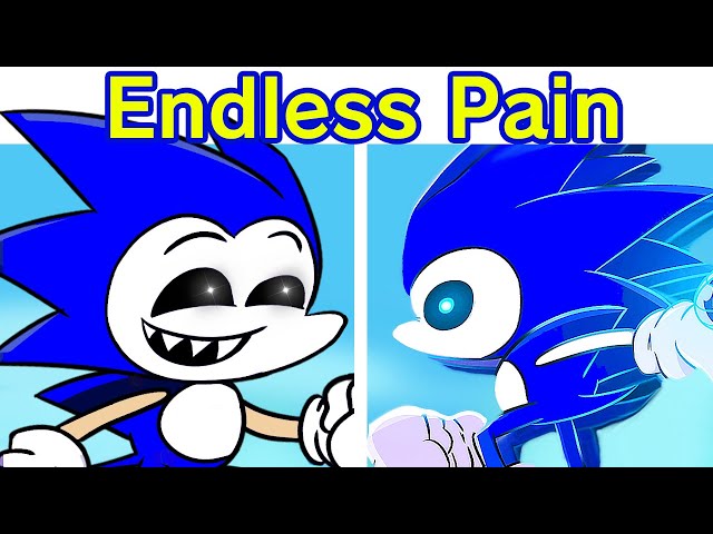 FNF: Pain Majin Sonic and Garcello Sings Endless 🔥 Play online