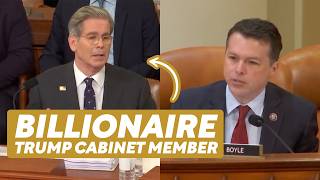 "Tax breaks for billionaires like you." Rep. Boyle grilled Secretary Bessent on "Big Beautiful Bill"