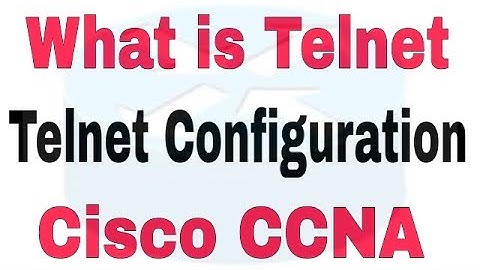 What is Telnet in Hindi || Telnet Configuration in Packet Tracer in Hindi ||
