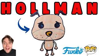 Como DIBUJAR a HOLLMAN Funko Pop de los BROS (Youtuber de Roblox)