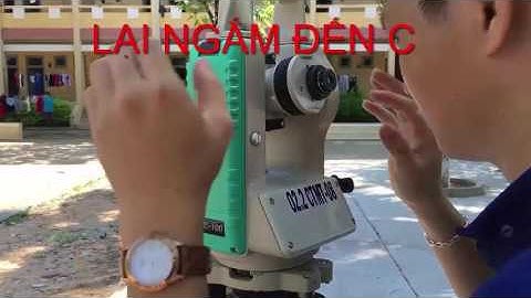 ĐO GÓC BẰNG, HỌC TRĂC ĐỊA TRÊN YOUTUBE, TRỰC QUAN SINH ĐỘNG