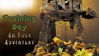 Training Day-Ewok Adventure Diorama