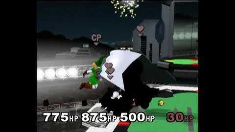 Super Smash Bros. Melee CrazyMod UE/Debug Menu - vs. Normal, Giant and Tiny Dark Characters