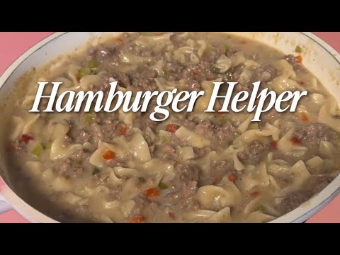 HAMBURGER HELPER | ONE PAN MEAL