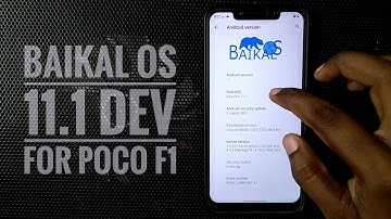 Baikal OS DEV Build (18/08/2021) for POCO F1 Usage Review | Highly Underrated and Customisable !