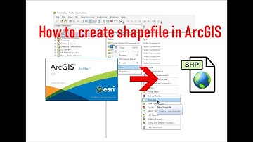 How to Create  Shapefile in ArcGIS