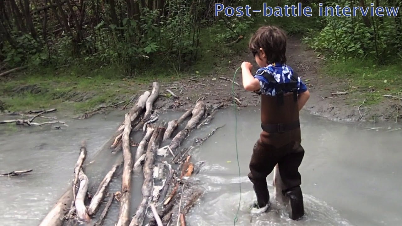 Sockeye salmon fishing in Klutina River 2019 - YouTube