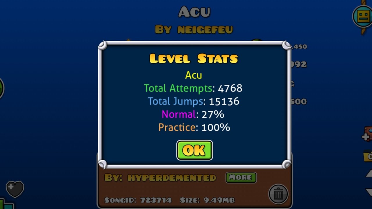 ACU! (26-58%) jump from needles? - YouTube