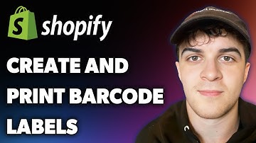 How to Create and Print Barcode Labels Shopify Help Center (Full 2025 Guide)