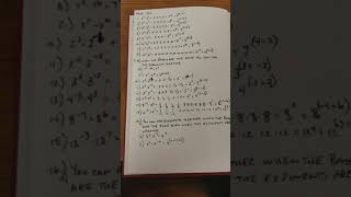 Algebra 1 Common Core Homework January 26th Saginaw High School Page 424 1-16 Adding Exponents
