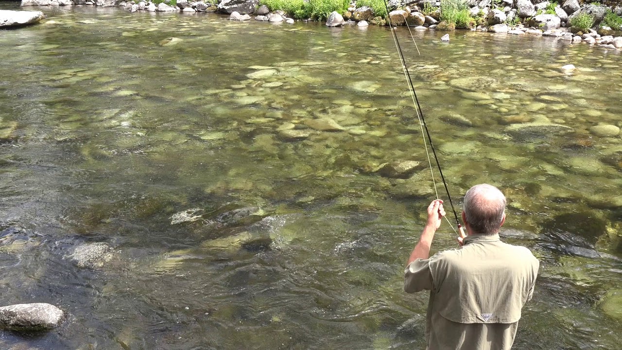 Joe Ruffing Flyfishing a Mountain Stream in Idaho YouTube