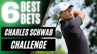 6 Best Golf Bets for the 2024 Charles Schwab Challenge | PGA Picks \& Predictions | The Par 3