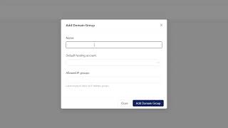 Getting Started: Creating a Domain Group Pt 6