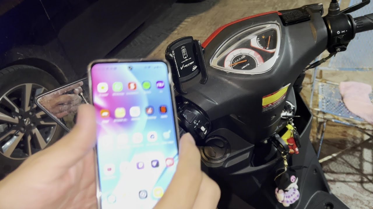 Instalacion de portacelular Ventec en mi Vento Atom 170