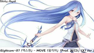 Nightcorex1 엑스원 - Move 움직여 Prod. Zico X1 Ver.