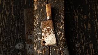 Magic Cleaning Hack! Removing Years of Rust 🔪🫧