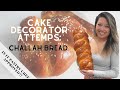 Cake Decorator Attempts to Make Challah Bread | First Video of 2023 with @cakelegend