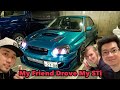 I let my friend drive my 360HP Subaru WRX STi (HKS Tuned)