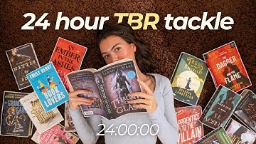How much of my 100+ physical TBR can I read in 24 hours??