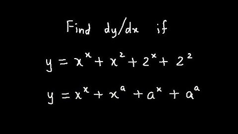 Derivatives - Differentiation - Calculus - Chain Rule - Logarithmic Differentiation  - Video 26