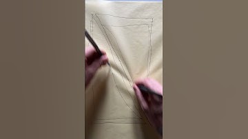 Sketching Practice - Brain Training Nested Triangles First Attempt