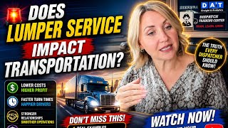 Does lumper service impact transportation? #dispatcher #dispatchtrainingcenter #dispatchtrucks