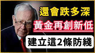 金價暴跌還會跌多深？量化模型測算「均值回歸」底線，黃金存摺的 2 個防守鐵律！#巴菲特 #經濟 #黃金