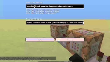 how to make a command block shop