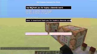 how to make a command block shop
