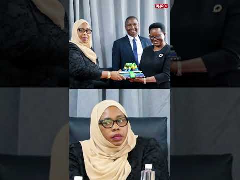 WANU MTOTO WA RAIS AKIPOKEA ZANA ZA KAZI WIZARA YA ELIMU