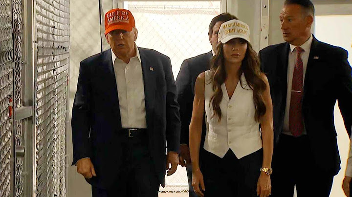 Donald Trump Visits ‘Alligator Alcatraz,’ America's Newest Prison