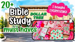 All NEW Bible Journaling Supplies from Dollar Tree (Can't Believe What I Found!)