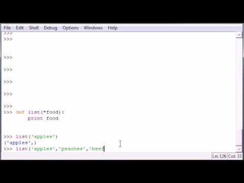 Python Programming Tutorial   29   Multiple Parameters video flv