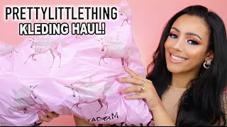 PRETTY LITTLE THING KLEDING TRY-ON HAUL 2020 !!