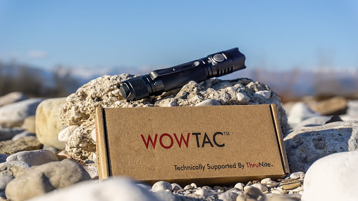 WOW, questa torcia è potentissima! • Wowtac A7