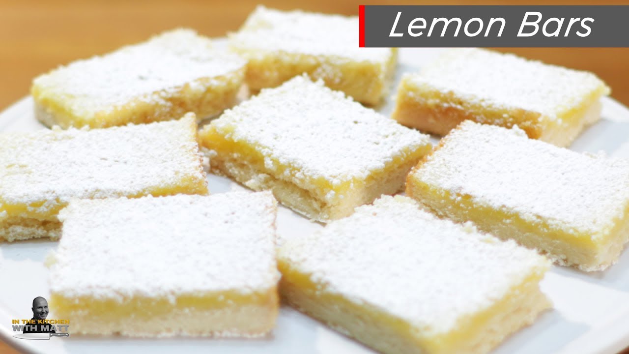 How to Make Lemon Bars Easy Homemade Lemon Bar Recipe (Trailer