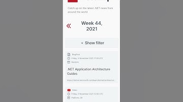 The best way to stay up to date with .NET news #Shorts