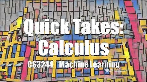 02.opt.01 « Quick Takes: Calculus « Machine Learning « NUS School of Computing