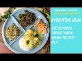 Ayurvedic Meal - Keerai Poriyal | Nedra Pulissery | Sprouts Sundal by Archana's Kitchen