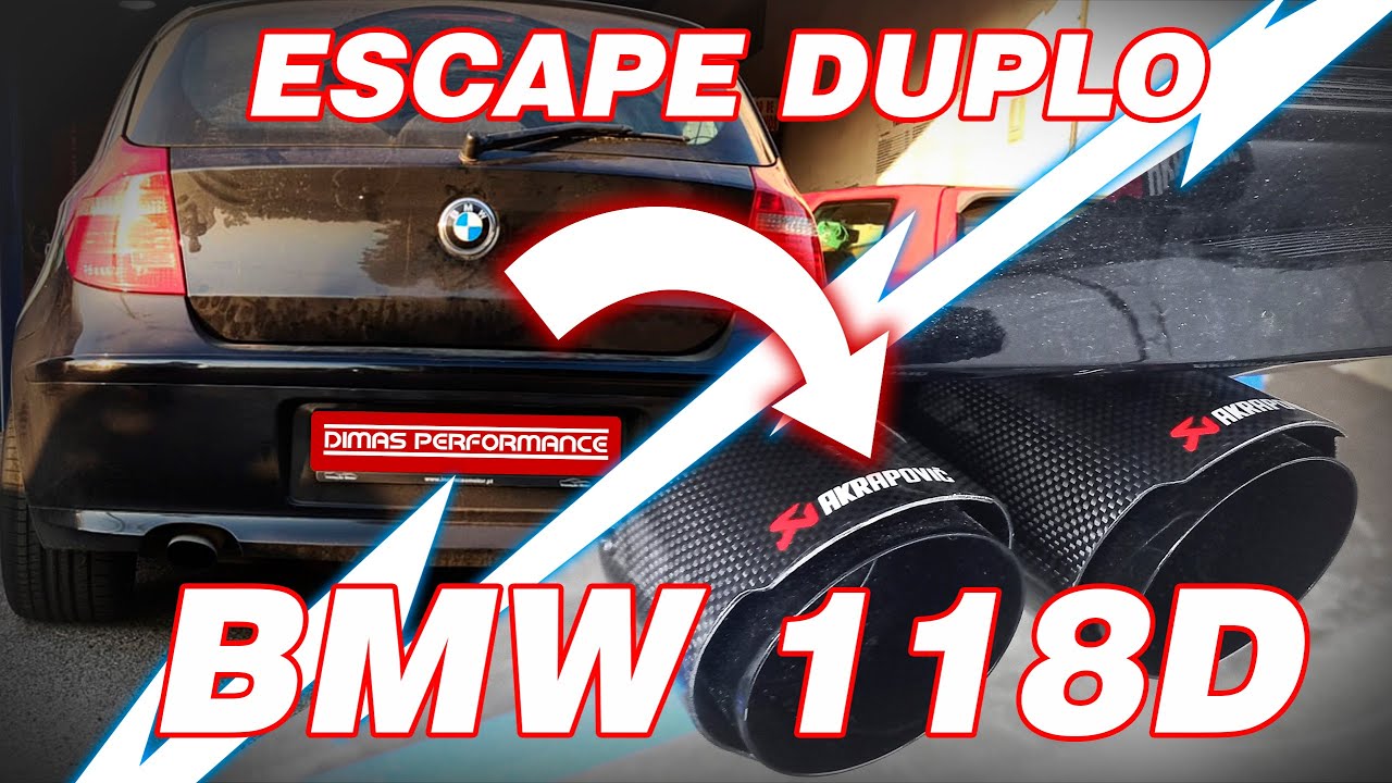 Escape duplo BMW 118D e reação do cliente!
