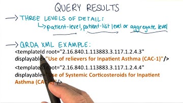 Query Results - Georgia Tech - Health Informatics in the Cloud