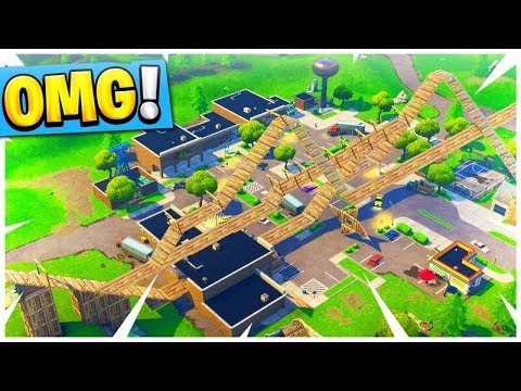 crazy fortnite shopping cart race track fortnite battle royale ruslar online - fortnite hoverboard race track